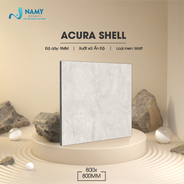 Gạch men matt Acura shell tại Tổng Kho Gạch Namy 