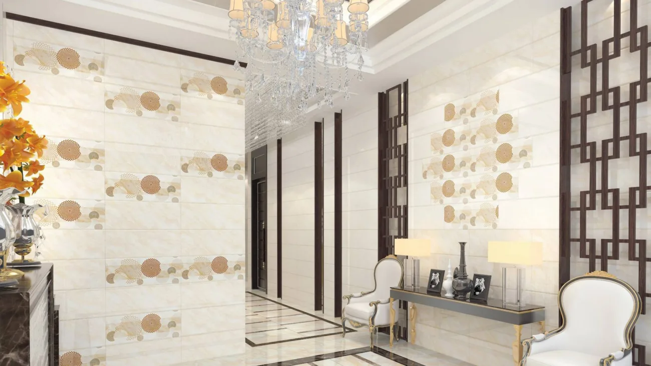 Độ hút nước cao nên gạch ceramic thường đượuc dùng để ốp tường, ốp trang trí