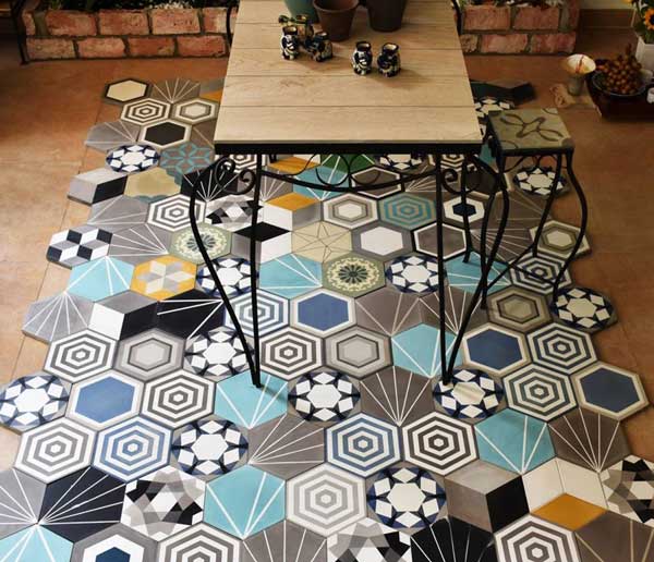 Gạch ceramics dùng ốp lát trang trí