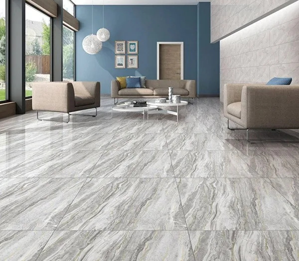 Gạch lát màu xám khói tuy đơn giản nhưng vô cùng thời thượng