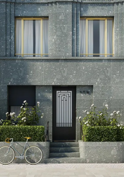 Đá tự nhiên có độ bền cao thường dùng ốp những hạng mục nội thất