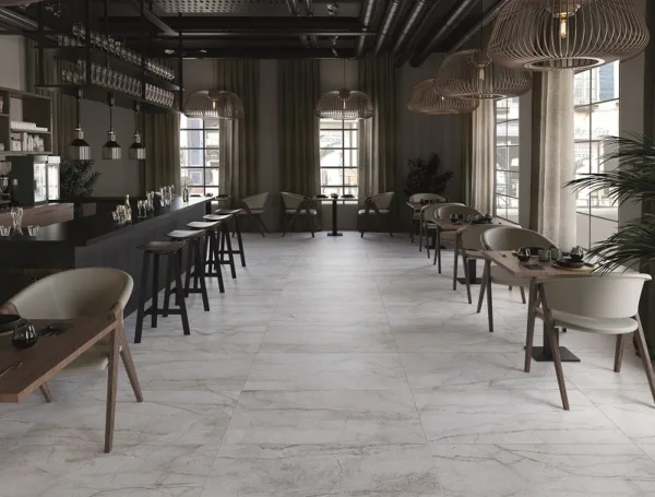 Gạch xám vân đá Tây Ban Nha sang trọng hiện đại