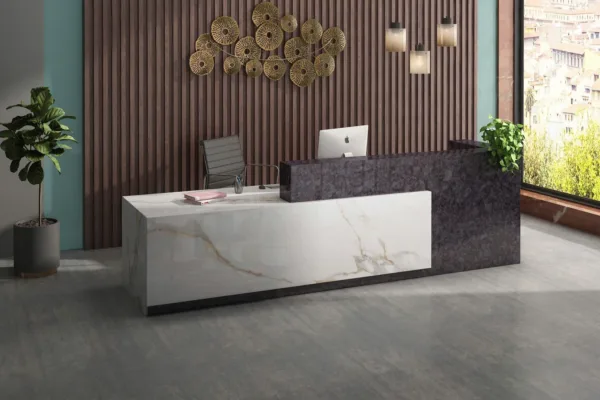 Trắng vân mây - tone màu quen thuộc và phù hợp với mọi hạng mục ốp lát