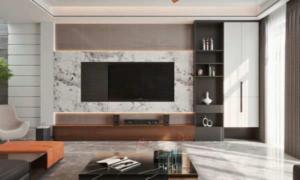 Đá nung kết có thể dùng ốp lát cho mọi hạng mục kể cả ốp trang trí