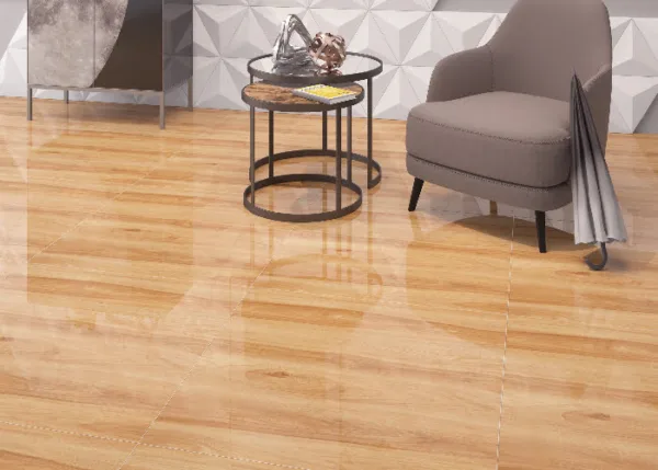 Gạch vân gỗ lát nền rất được ưa chuộng trong mọi gia đình