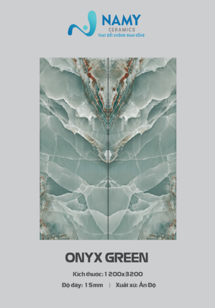 Tranh đá nung kết đối xứng với những đường vân đá ngọc độc đáo