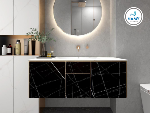 Tủ đựng đồ phòng tắm bằng đá nung kết