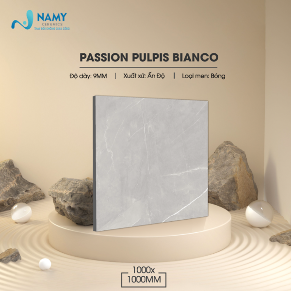 Gạch màu xám vân đá 80x80 tại Namy